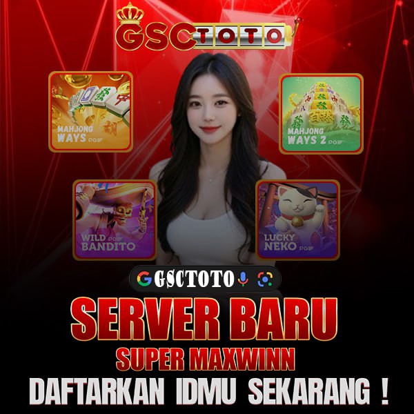 GSCTOTO : BANDAR SLOT ONLINE TERBAIK DENGAN SERVER SLOT THAILAND PALING GACOR